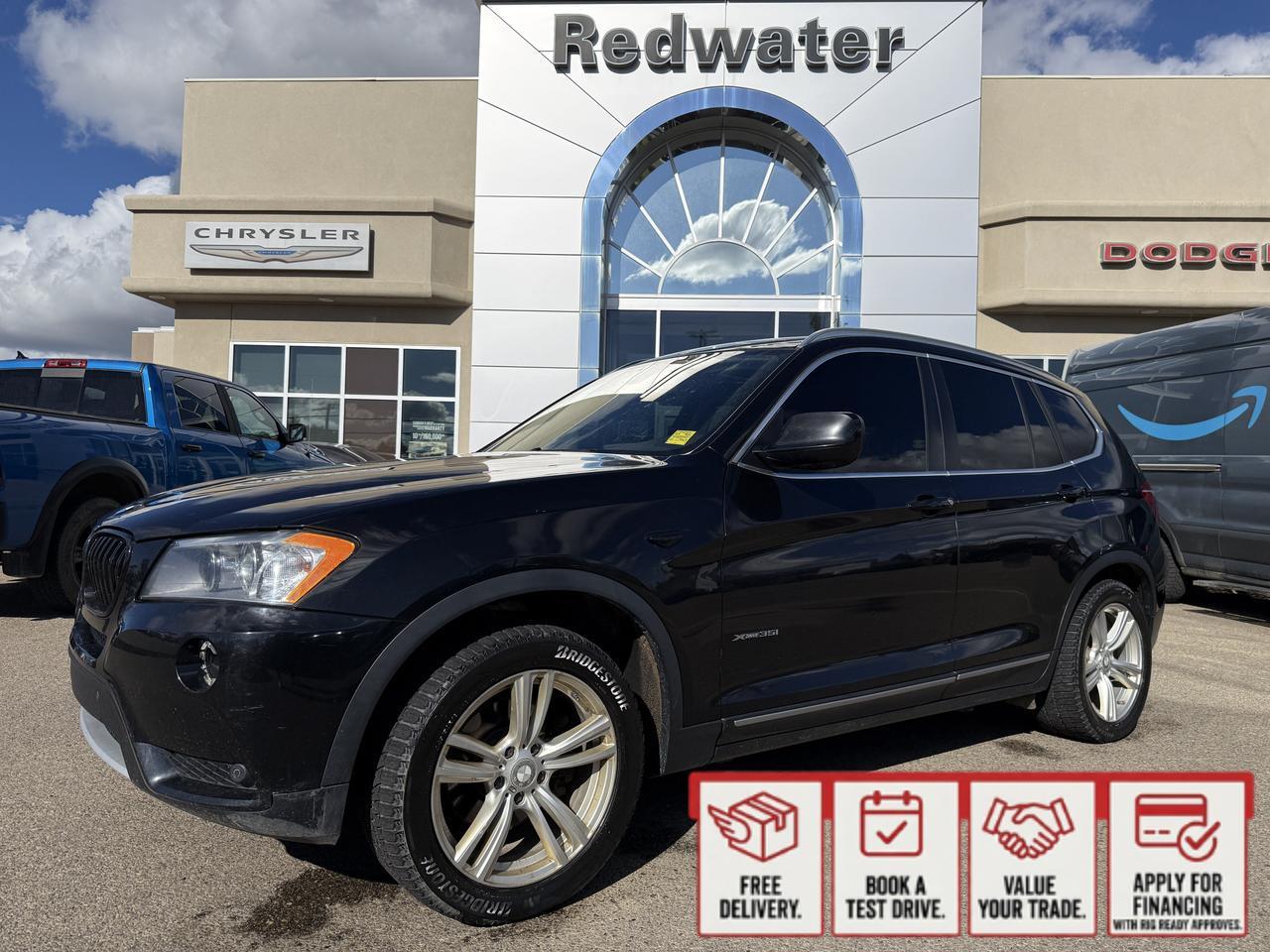 2013 BMW X3 xDrive35i AWD | TwinPower Turbo | Leather Heated Seats | Pano Sunroof | NAV | Power Liftgate