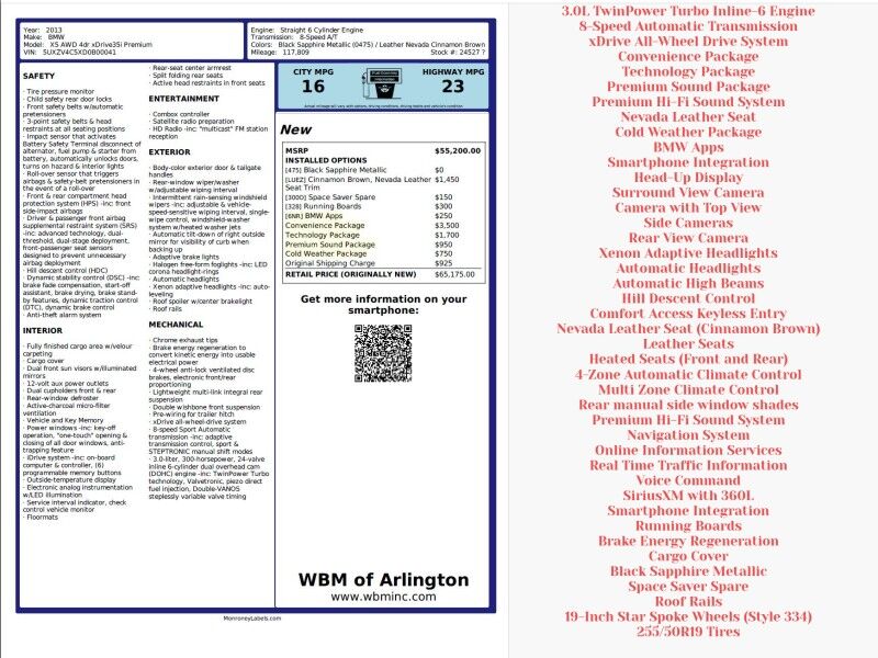 2013 BMW X5 xDrive35i Premium