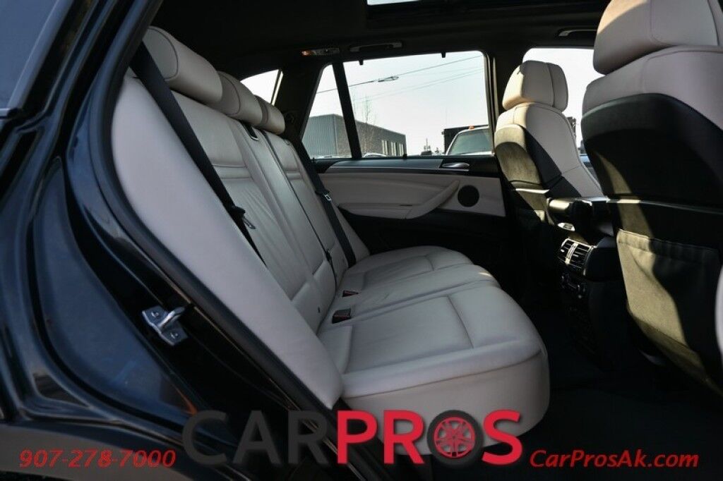 2013 BMW X5 xDrive50i - 4.4L V8 Turbo - AWD - Sport & Premium 2 Pkg - Power and Heated Leather Seats - HUD - Navigation - Keyless Entry - Push to Start - Backup Camera - Bluetooth - Rear Entertainment System w/ USB Adapter - Panoramic Sunroof - 1 Owner - Low Mil Anchorage AK