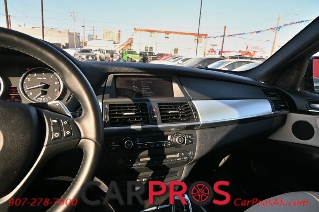 2013 BMW X5 xDrive50i - 4.4L V8 Turbo - AWD - Sport & Premium 2 Pkg - Power and Heated Leather Seats - HUD - Navigation - Keyless Entry - Push to Start - Backup Camera - Bluetooth - Rear Entertainment System w/ USB Adapter - Panoramic Sunroof - 1 Owner - Low Mil Anchorage AK