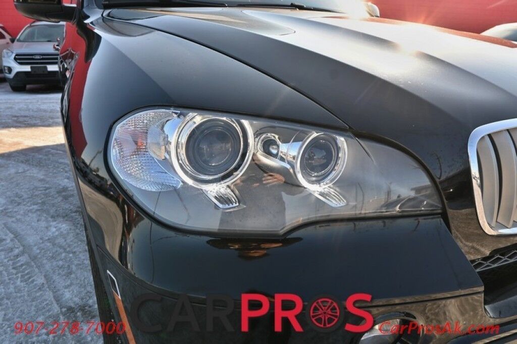 2013 BMW X5 xDrive50i - 4.4L V8 Turbo - AWD - Sport & Premium 2 Pkg - Power and Heated Leather Seats - HUD - Navigation - Keyless Entry - Push to Start - Backup Camera - Bluetooth - Rear Entertainment System w/ USB Adapter - Panoramic Sunroof - 1 Owner - Low Mil Anchorage AK