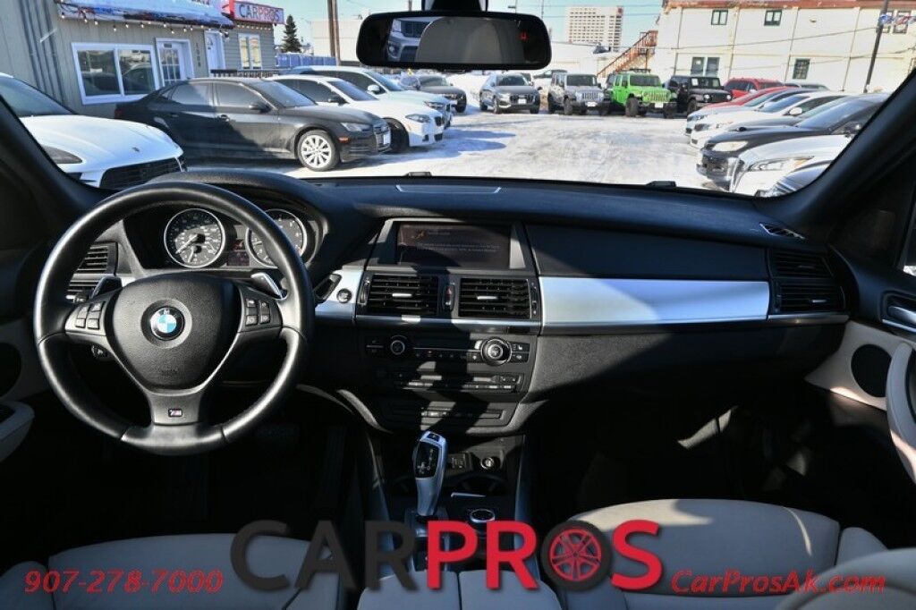 2013 BMW X5 xDrive50i - 4.4L V8 Turbo - AWD - Sport & Premium 2 Pkg - Power and Heated Leather Seats - HUD - Navigation - Keyless Entry - Push to Start - Backup Camera - Bluetooth - Rear Entertainment System w/ USB Adapter - Panoramic Sunroof - 1 Owner - Low Mil Anchorage AK