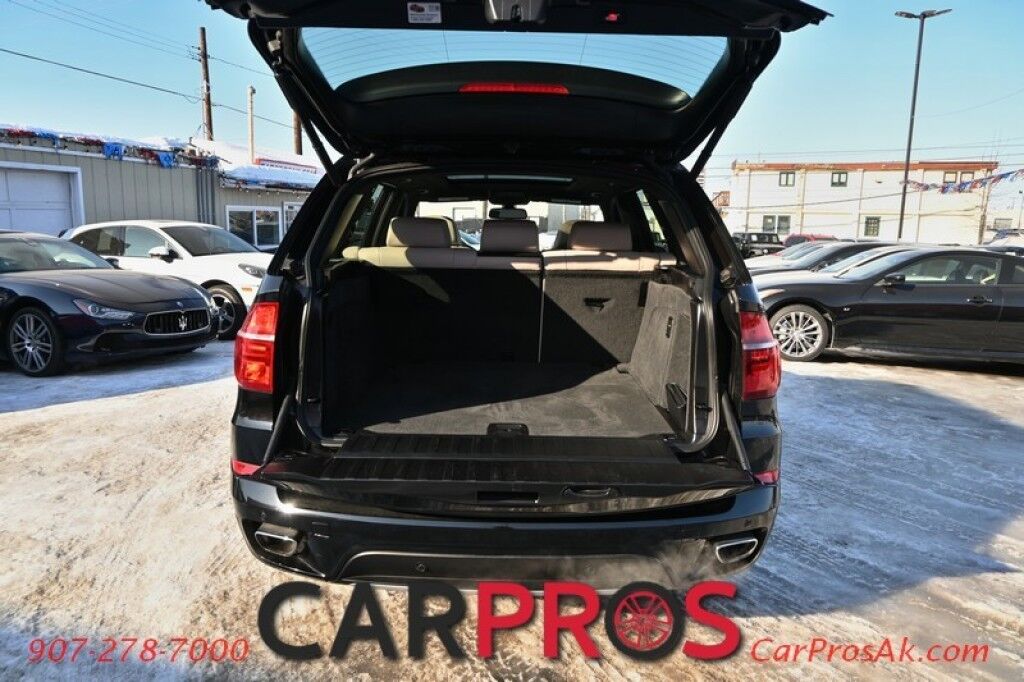 2013 BMW X5 xDrive50i - 4.4L V8 Turbo - AWD - Sport & Premium 2 Pkg - Power and Heated Leather Seats - HUD - Navigation - Keyless Entry - Push to Start - Backup Camera - Bluetooth - Rear Entertainment System w/ USB Adapter - Panoramic Sunroof - 1 Owner - Low Mil Anchorage AK