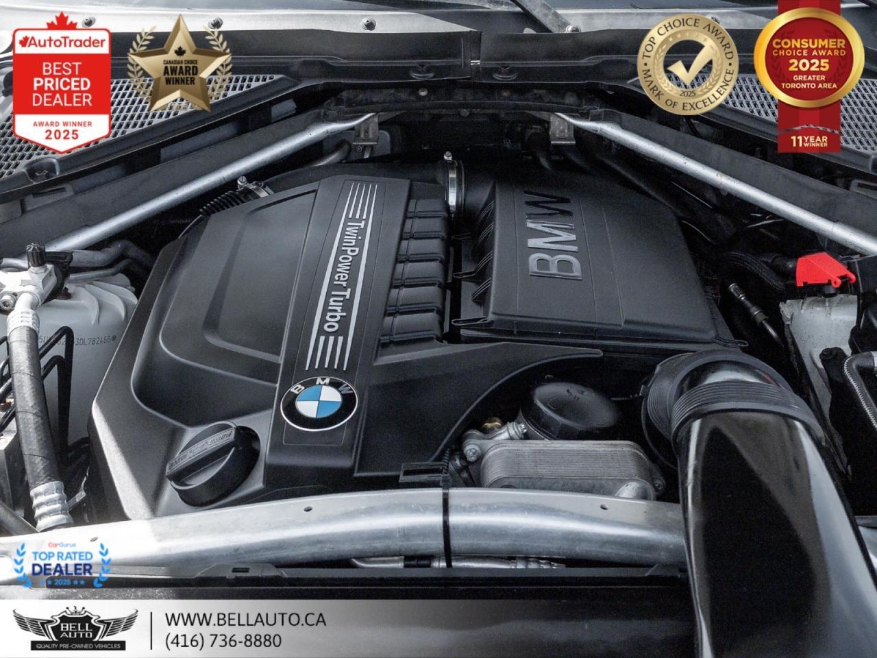 2013 BMW X6 35i | NAVI | B.CAM | SUNROOF | REDLTHR | NOACCIDENT Toronto ON