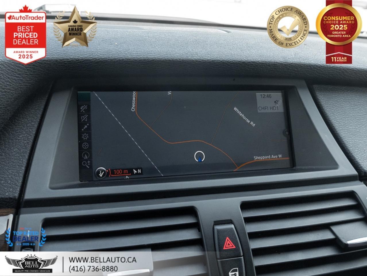2013 BMW X6 35i NAVI B.CAM SUNROOF REDLTHR NOACCIDENT Toronto ON