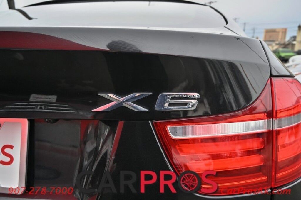 2013 BMW X6 xDrive35i - AWD - Premium & Cold Weather Pkg - Front & Rear Heated Leather Seats - Heated Steering Wheel - Push To Start - Navigation - Backup Camera - Bluetooth - Sunroof Anchorage AK