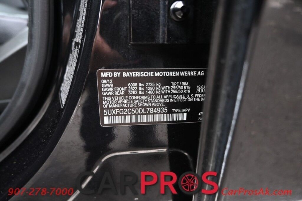 2013 BMW X6 xDrive35i - AWD - Premium & Cold Weather Pkg - Front & Rear Heated Leather Seats - Heated Steering Wheel - Push To Start - Navigation - Backup Camera - Bluetooth - Sunroof Anchorage AK