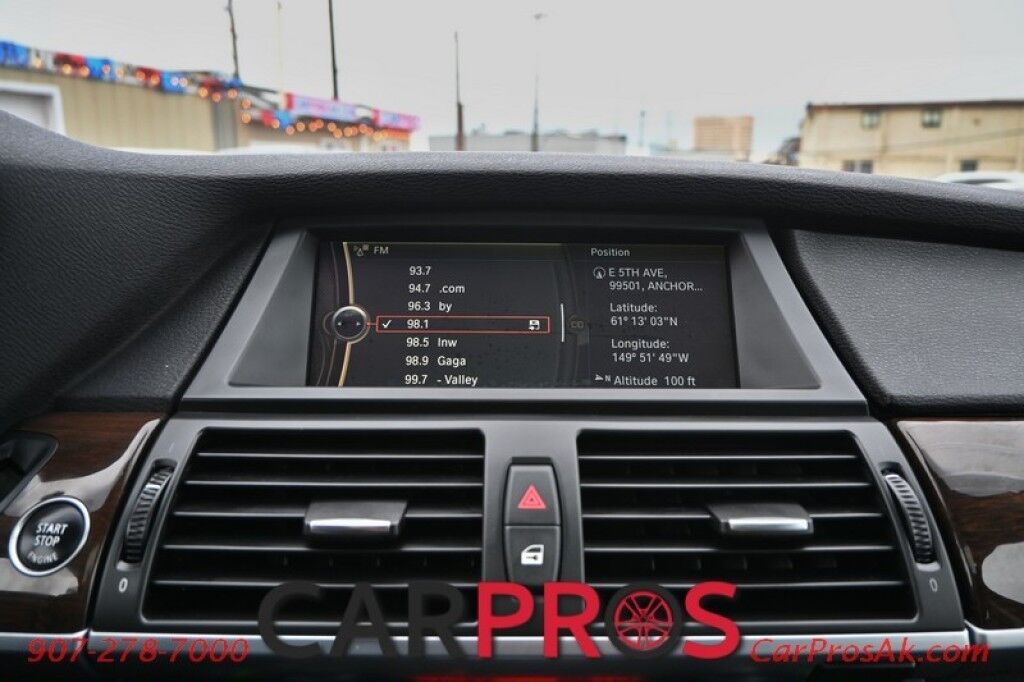 2013 BMW X6 xDrive35i - AWD - Premium & Cold Weather Pkg - Front & Rear Heated Leather Seats - Heated Steering Wheel - Push To Start - Navigation - Backup Camera - Bluetooth - Sunroof Anchorage AK