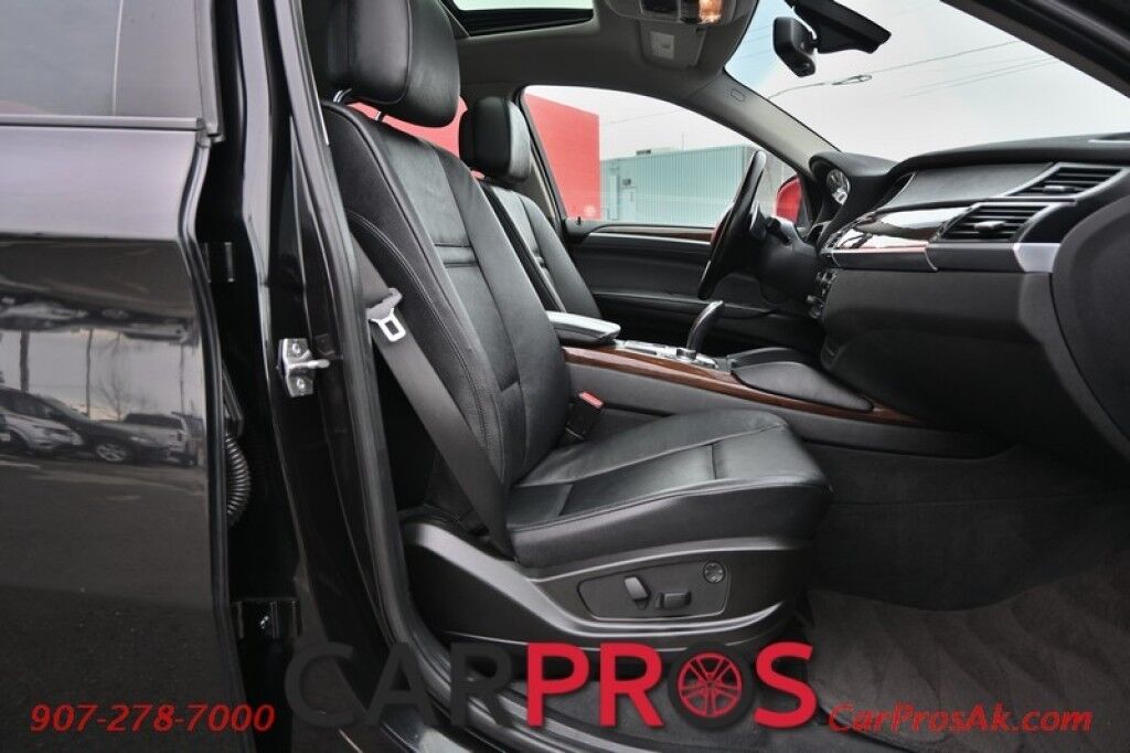 2013 BMW X6 xDrive35i - AWD - Premium & Cold Weather Pkg - Front & Rear Heated Leather Seats - Heated Steering Wheel - Push To Start - Navigation - Backup Camera - Bluetooth - Sunroof Anchorage AK