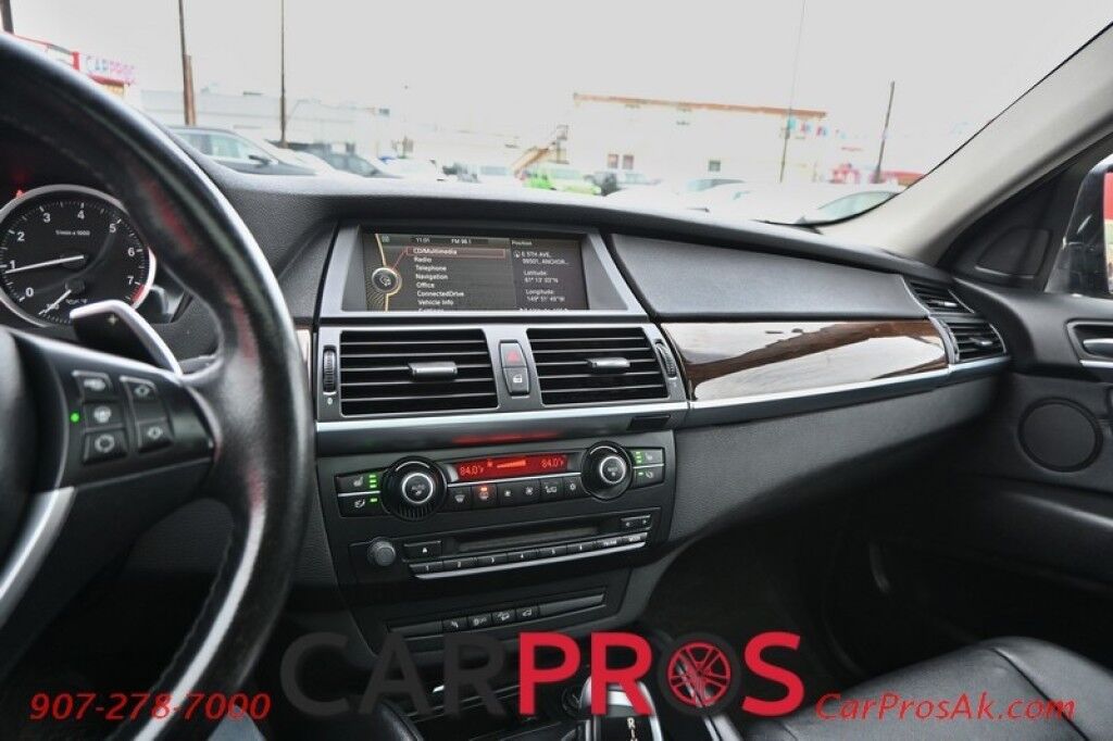 2013 BMW X6 xDrive35i - AWD - Premium & Cold Weather Pkg - Front & Rear Heated Leather Seats - Heated Steering Wheel - Push To Start - Navigation - Backup Camera - Bluetooth - Sunroof Anchorage AK