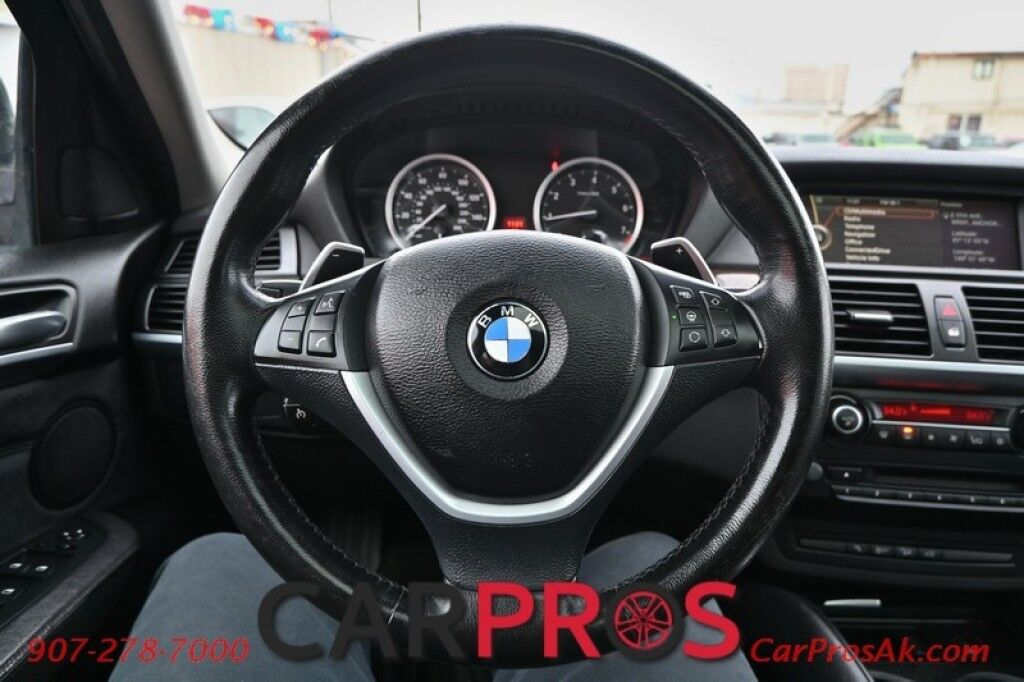 2013 BMW X6 xDrive35i - AWD - Premium & Cold Weather Pkg - Front & Rear Heated Leather Seats - Heated Steering Wheel - Push To Start - Navigation - Backup Camera - Bluetooth - Sunroof Anchorage AK