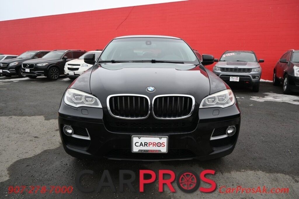 2013 BMW X6 xDrive35i - AWD - Premium & Cold Weather Pkg - Front & Rear Heated Leather Seats - Heated Steering Wheel - Push To Start - Navigation - Backup Camera - Bluetooth - Sunroof Anchorage AK
