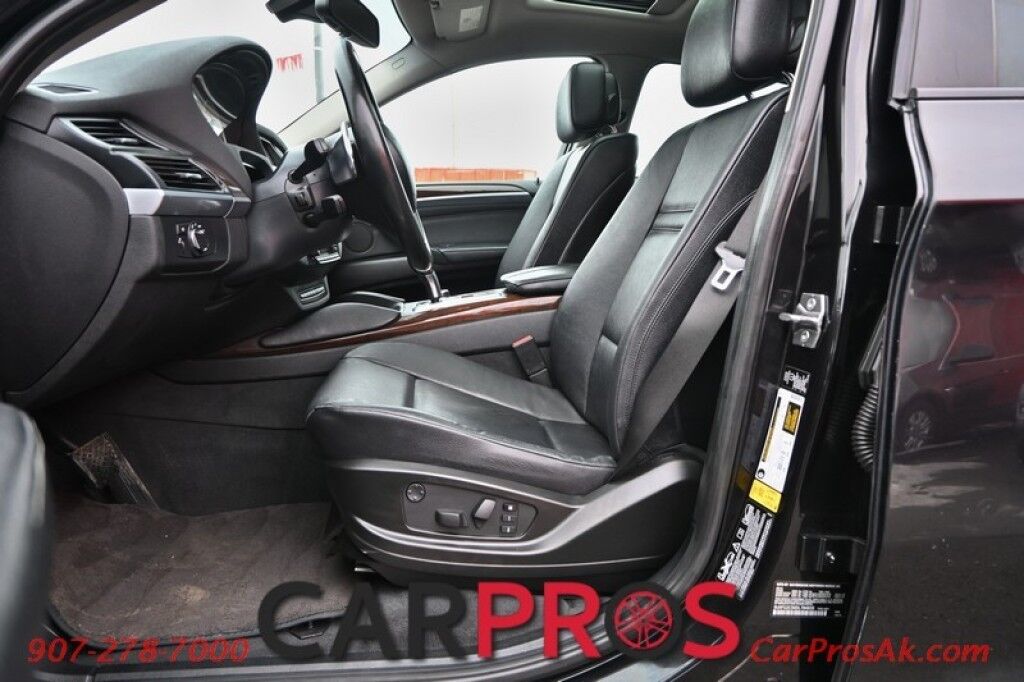 2013 BMW X6 xDrive35i - AWD - Premium & Cold Weather Pkg - Front & Rear Heated Leather Seats - Heated Steering Wheel - Push To Start - Navigation - Backup Camera - Bluetooth - Sunroof Anchorage AK