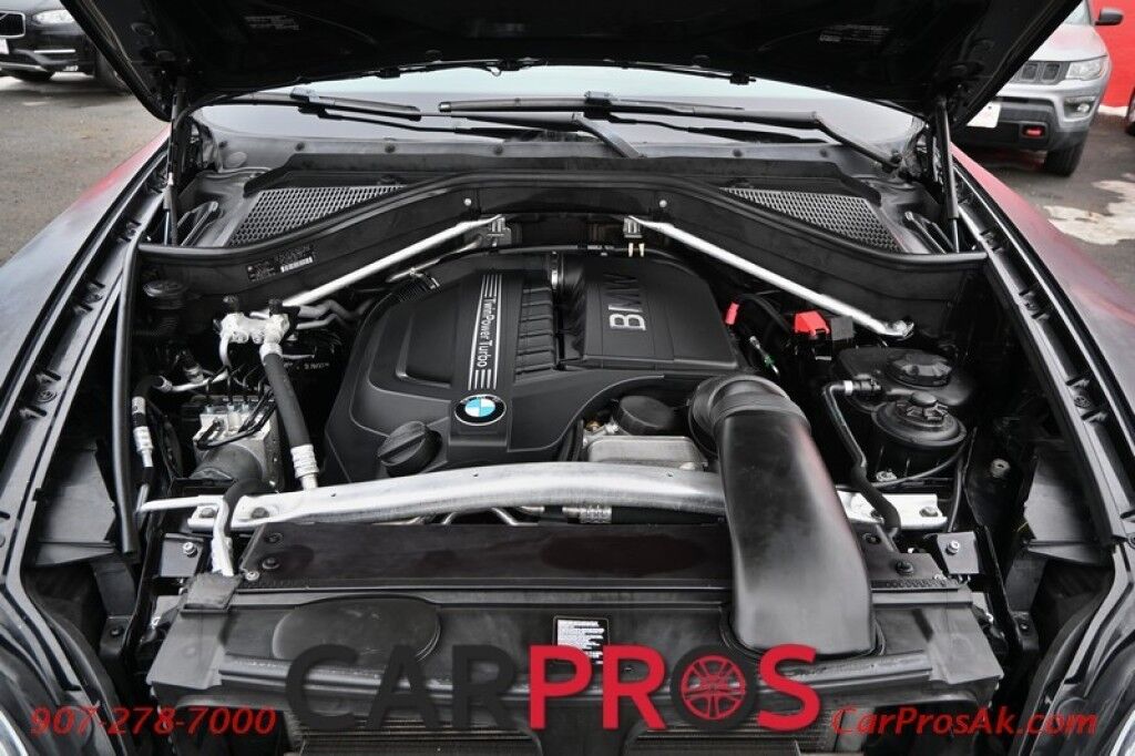 2013 BMW X6 xDrive35i - AWD - Premium & Cold Weather Pkg - Front & Rear Heated Leather Seats - Heated Steering Wheel - Push To Start - Navigation - Backup Camera - Bluetooth - Sunroof Anchorage AK