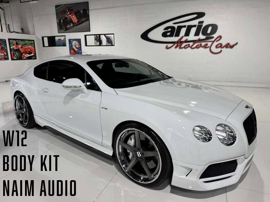 2013 Bentley Continental GT W12, body kit, Naim audio system AND MUCH MORE!! Fort Lauderdale FL