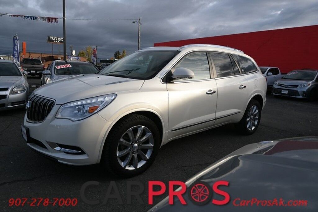 2013 Buick Enclave Premium - 3.6L V6 - Heated/Cooled Leather Seats - Remote Start - Rear Entertainment System - Navigation - Backup Camera - Sunroof - Tow Package Anchorage AK