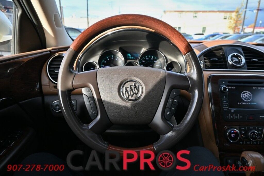2013 Buick Enclave Premium - 3.6L V6 - Heated/Cooled Leather Seats - Remote Start - Rear Entertainment System - Navigation - Backup Camera - Sunroof - Tow Package Anchorage AK