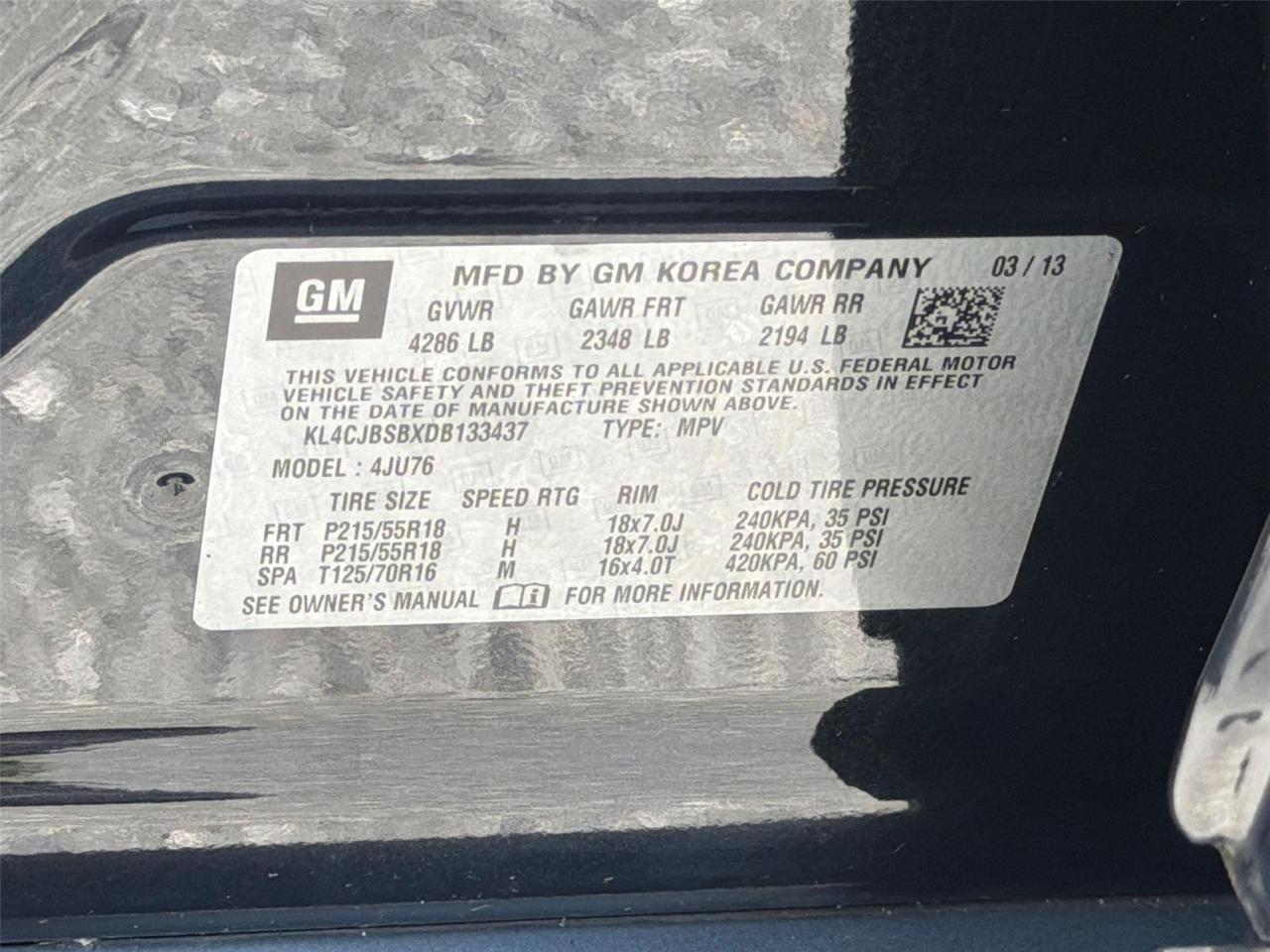 2013 Buick Encore Convenience Hagerstown MD