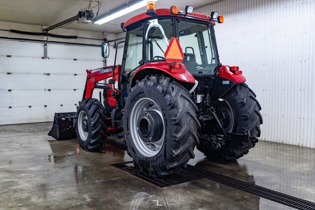 2013 Case IH Farmall 95 MFWD Tractor Loader Red Deer AB
