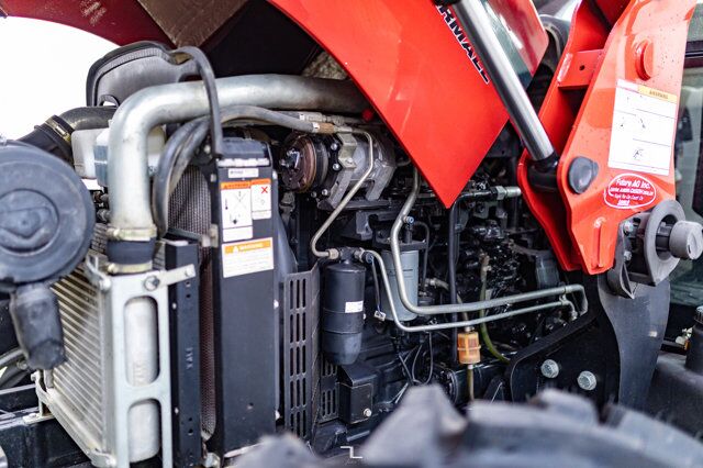 2013 Case IH Farmall 95 MFWD Tractor Loader Red Deer AB