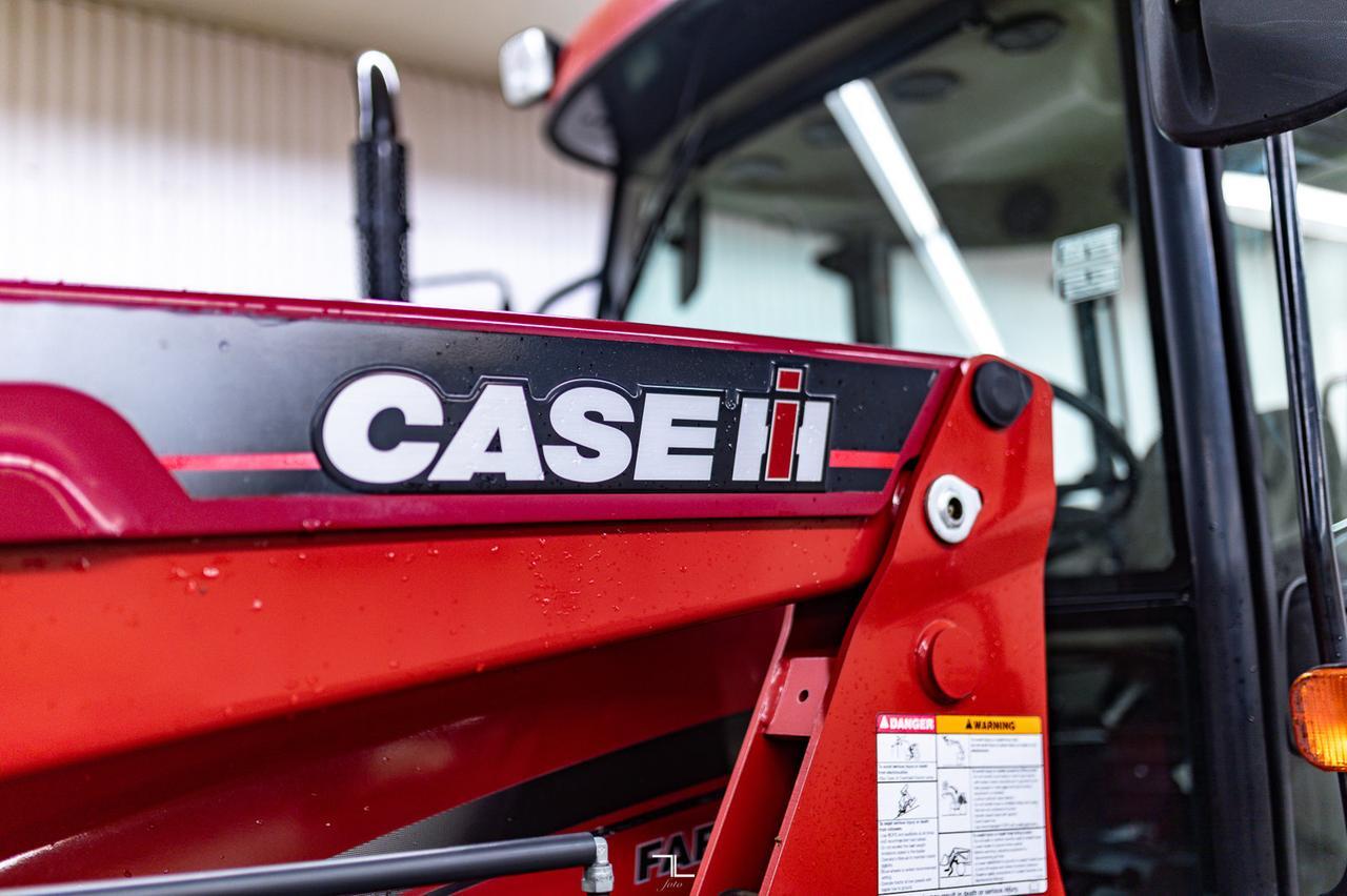 2013 Case IH Farmall 95 MFWD Tractor Loader Red Deer AB