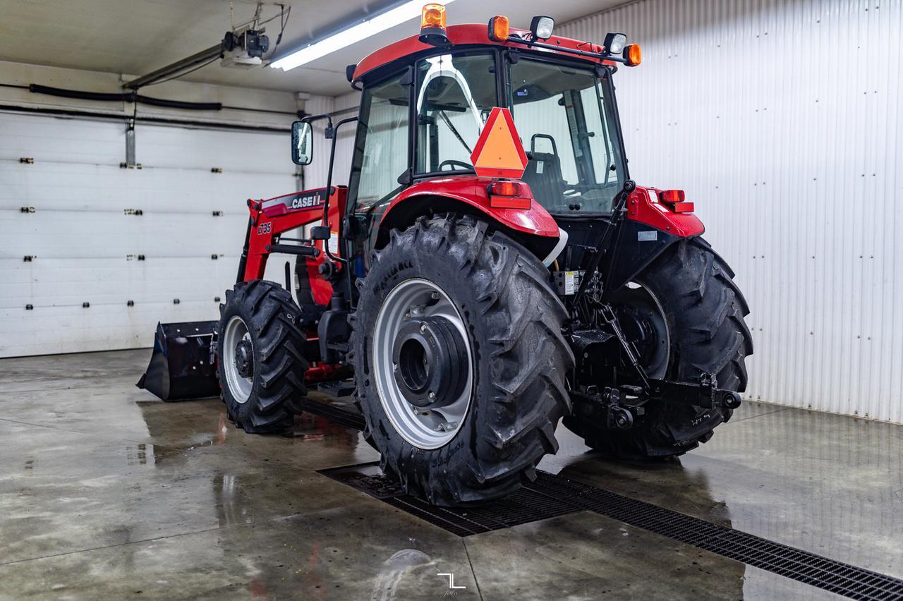 2013 Case IH Farmall 95 MFWD Tractor Loader Red Deer AB