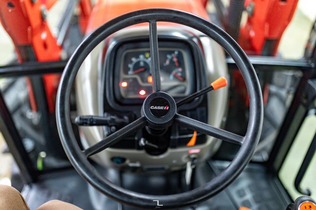 2013 Case IH Farmall 95 MFWD Tractor Loader Red Deer AB