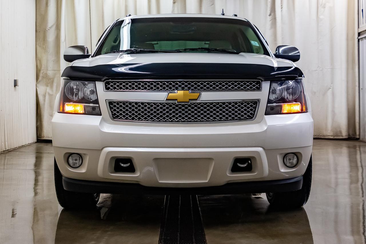 2013 Chevrolet Avalanche 4x4 Crew Cab LTZ Black Diamond Leather Roof Nav DVD Red Deer AB