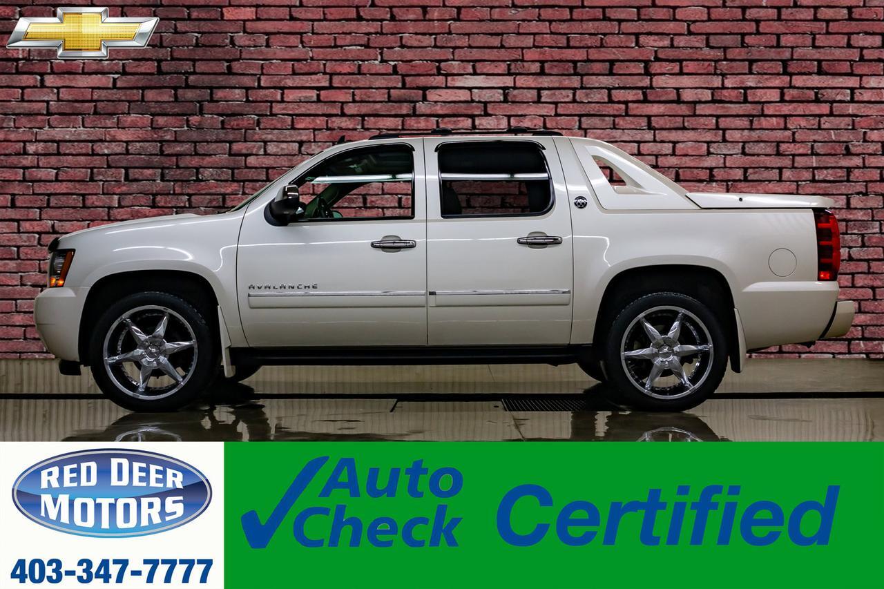 2013 Chevrolet Avalanche 4x4 Crew Cab LTZ Black Diamond Leather Roof Nav DVD