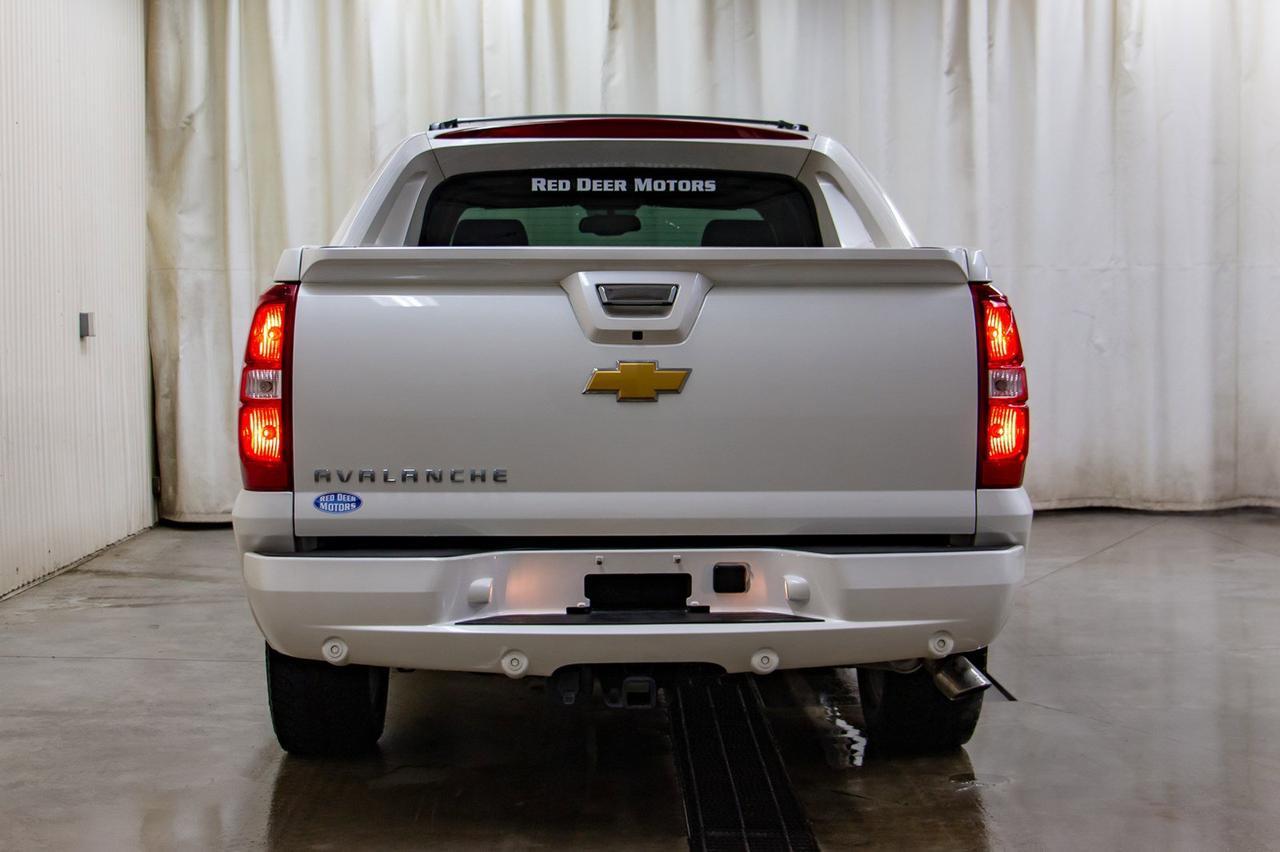 2013 Chevrolet Avalanche 4x4 LTZ Black Diamond Leather Roof Nav DVD Red Deer AB