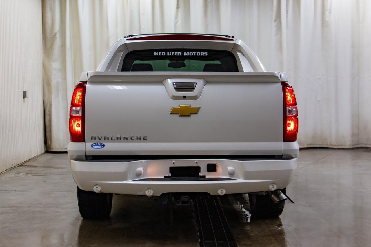 2013 Chevrolet Avalanche 4x4 LTZ Black Diamond Leather Roof Nav DVD Red Deer AB