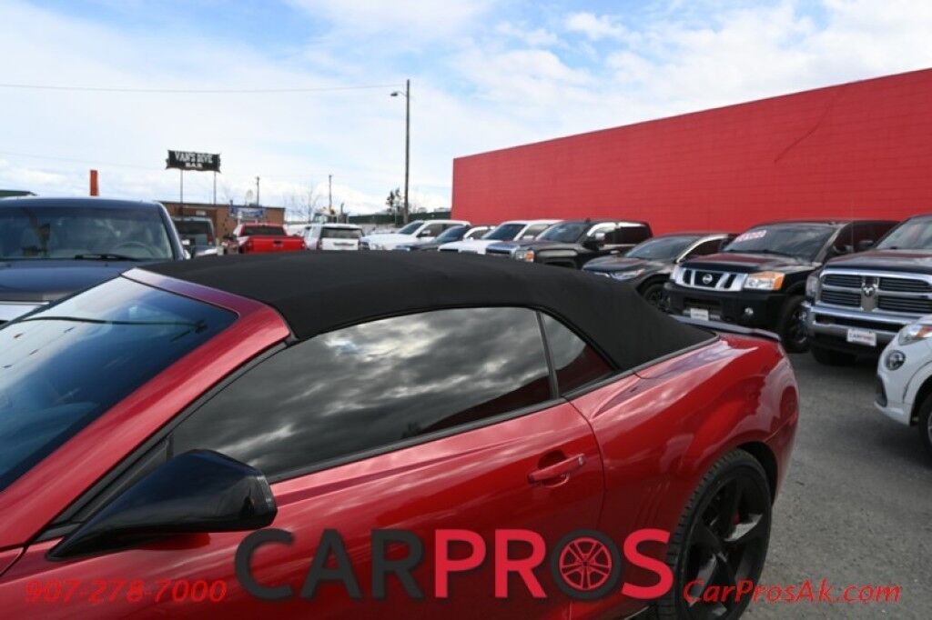 2013 Chevrolet Camaro 2SS - 6.2L V8 - RS Pkg - Convertible - Automatic - Corsa Performance Exhaust - Heated Power Leather Seats - Remote Start - Paddle Shifters - HUD - Boston Premium Audio - Bluetooth - Backup Camera - Rear Parking Sensors Anchorage AK