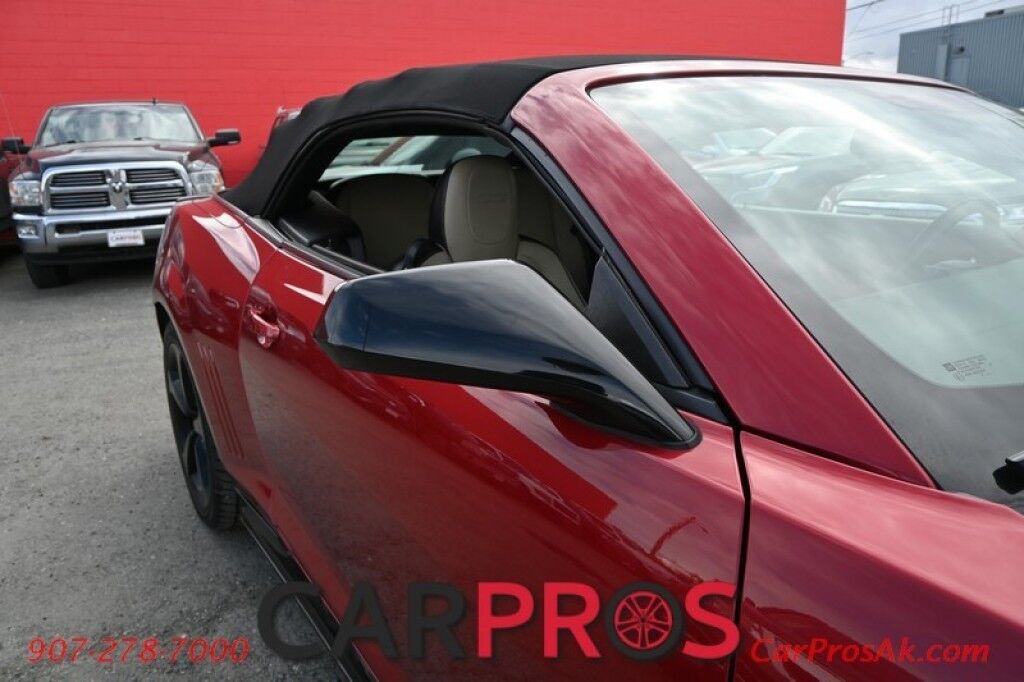 2013 Chevrolet Camaro 2SS - 6.2L V8 - RS Pkg - Convertible - Automatic - Corsa Performance Exhaust - Heated Power Leather Seats - Remote Start - Paddle Shifters - HUD - Boston Premium Audio - Bluetooth - Backup Camera - Rear Parking Sensors Anchorage AK
