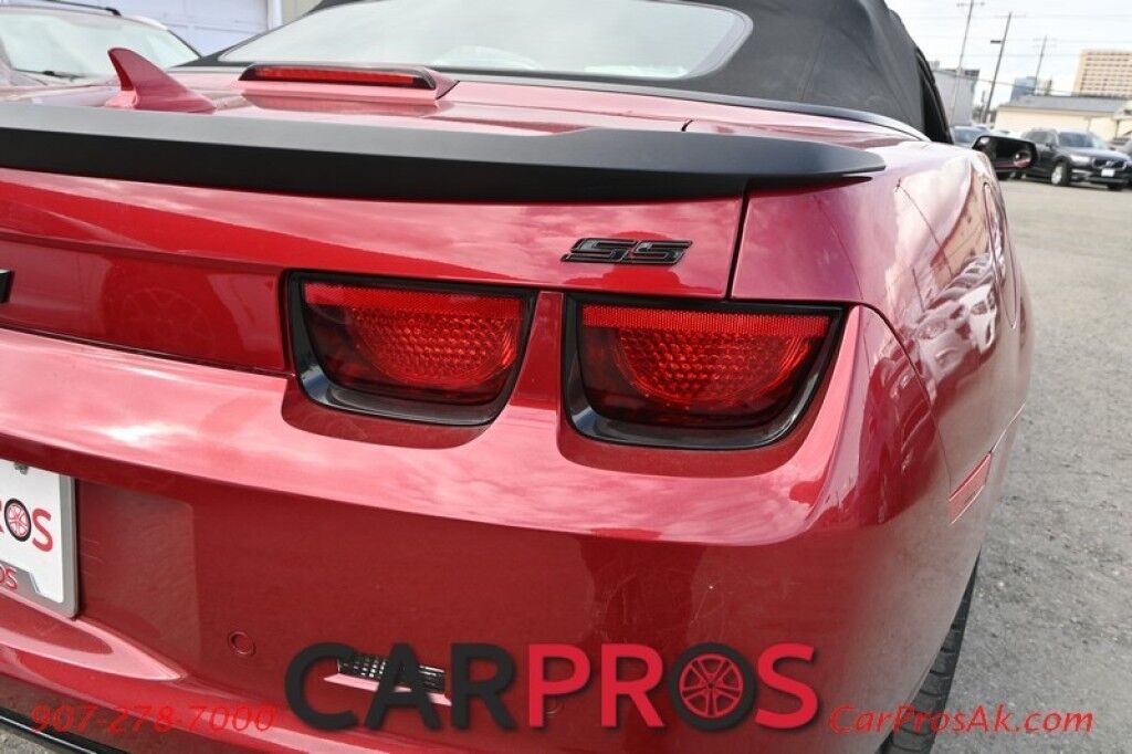 2013 Chevrolet Camaro 2SS - 6.2L V8 - RS Pkg - Convertible - Automatic - Corsa Performance Exhaust - Heated Power Leather Seats - Remote Start - Paddle Shifters - HUD - Boston Premium Audio - Bluetooth - Backup Camera - Rear Parking Sensors Anchorage AK