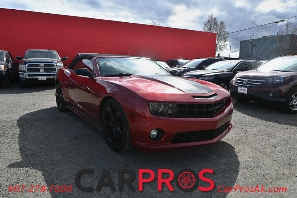 2013 Chevrolet Camaro 2SS - 6.2L V8 - RS Pkg - Convertible - Automatic - Corsa Performance Exhaust - Heated Power Leather Seats - Remote Start - Paddle Shifters - HUD - Boston Premium Audio - Bluetooth - Backup Camera - Rear Parking Sensors