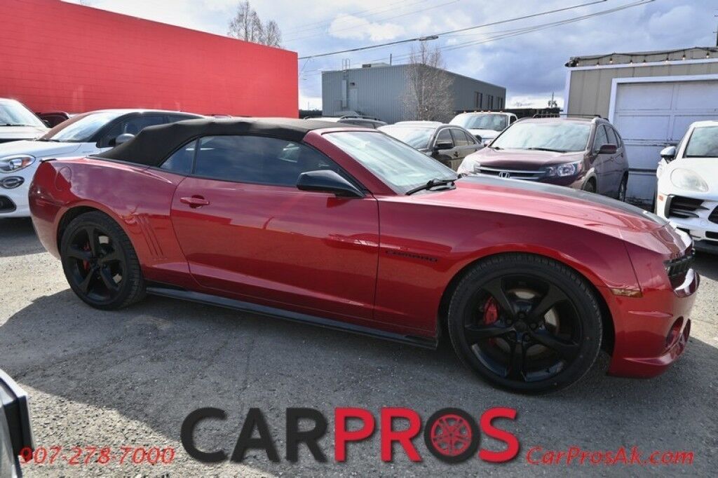 2013 Chevrolet Camaro 2SS - 6.2L V8 - RS Pkg - Convertible - Automatic - Corsa Performance Exhaust - Heated Power Leather Seats - Remote Start - Paddle Shifters - HUD - Boston Premium Audio - Bluetooth - Backup Camera - Rear Parking Sensors Anchorage AK