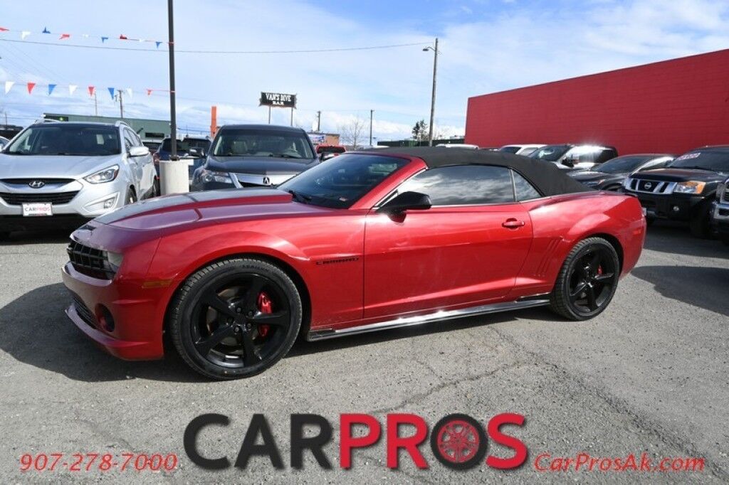 2013 Chevrolet Camaro 2SS - 6.2L V8 - RS Pkg - Convertible - Automatic - Corsa Performance Exhaust - Heated Power Leather Seats - Remote Start - Paddle Shifters - HUD - Boston Premium Audio - Bluetooth - Backup Camera - Rear Parking Sensors