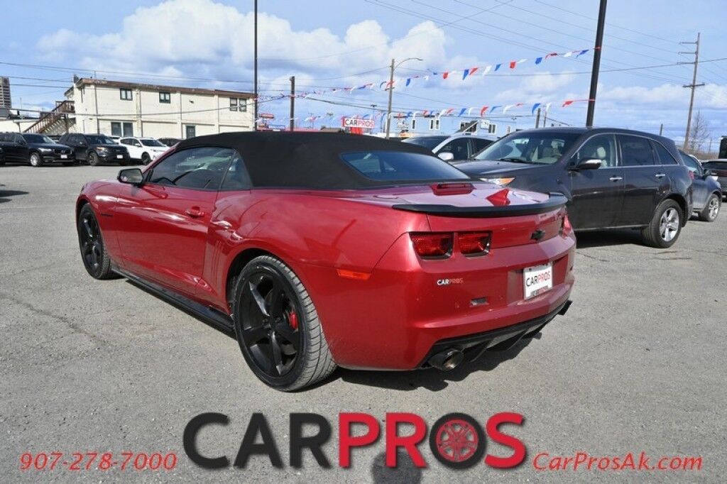 2013 Chevrolet Camaro 2SS - 6.2L V8 - RS Pkg - Convertible - Automatic - Corsa Performance Exhaust - Heated Power Leather Seats - Remote Start - Paddle Shifters - HUD - Boston Premium Audio - Bluetooth - Backup Camera - Rear Parking Sensors Anchorage AK