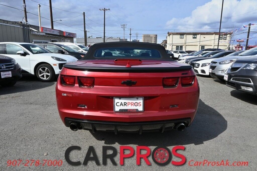 2013 Chevrolet Camaro 2SS - 6.2L V8 - RS Pkg - Convertible - Automatic - Corsa Performance Exhaust - Heated Power Leather Seats - Remote Start - Paddle Shifters - HUD - Boston Premium Audio - Bluetooth - Backup Camera - Rear Parking Sensors Anchorage AK