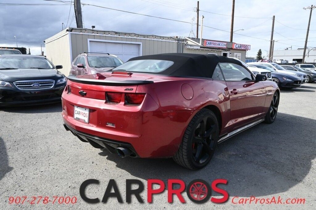 2013 Chevrolet Camaro 2SS - 6.2L V8 - RS Pkg - Convertible - Automatic - Corsa Performance Exhaust - Heated Power Leather Seats - Remote Start - Paddle Shifters - HUD - Boston Premium Audio - Bluetooth - Backup Camera - Rear Parking Sensors Anchorage AK