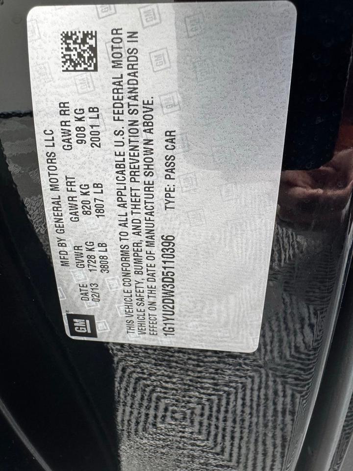 2013 Chevrolet Corvette Grand Sport Fredericksburg VA