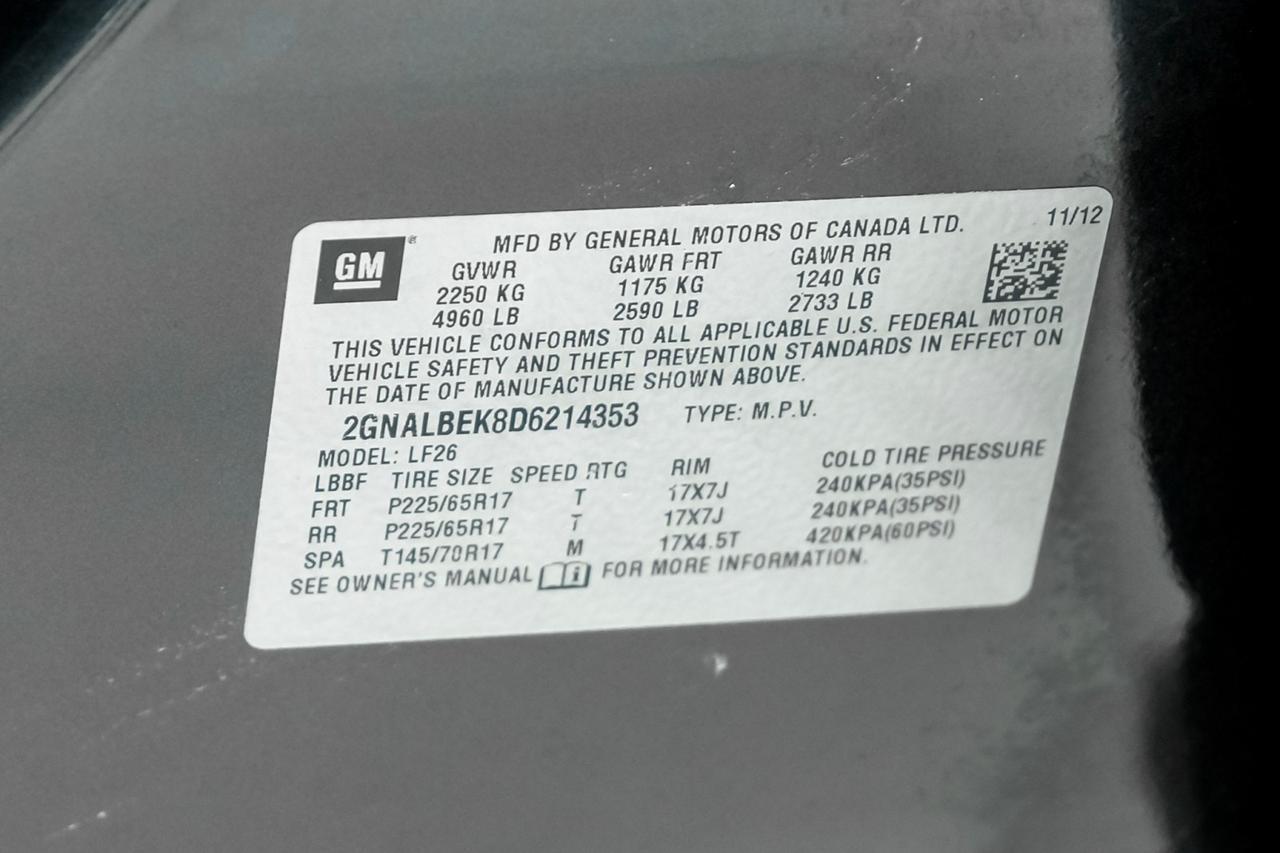 2013 Chevrolet Equinox LS BLUETOOTH CRUISE CONTROL REMOTE KEYLESS ENTRY ALLOY WHEELS Carrollton TX