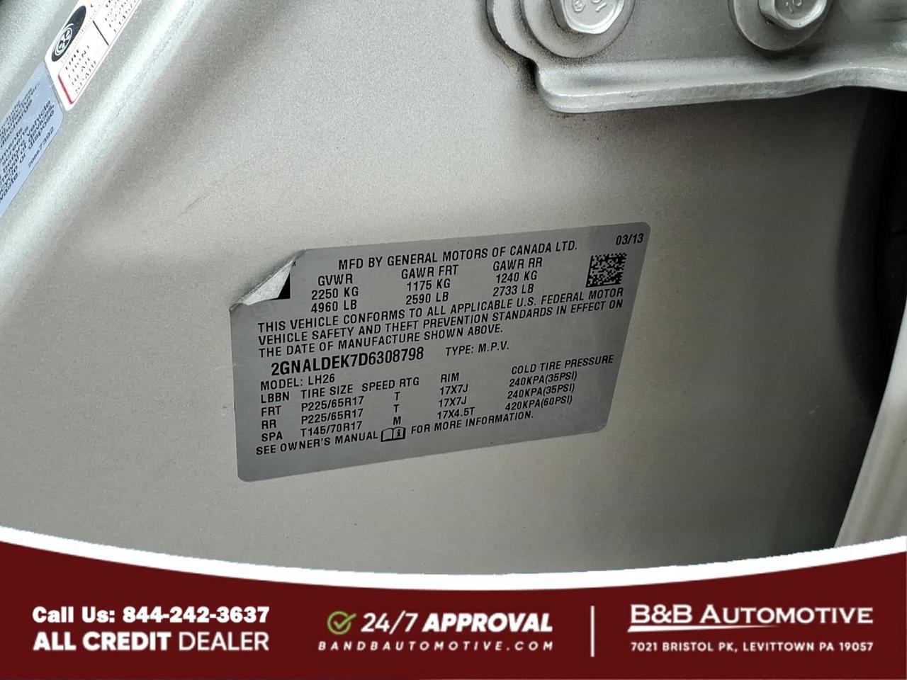 2013 Chevrolet Equinox LT Levittown PA