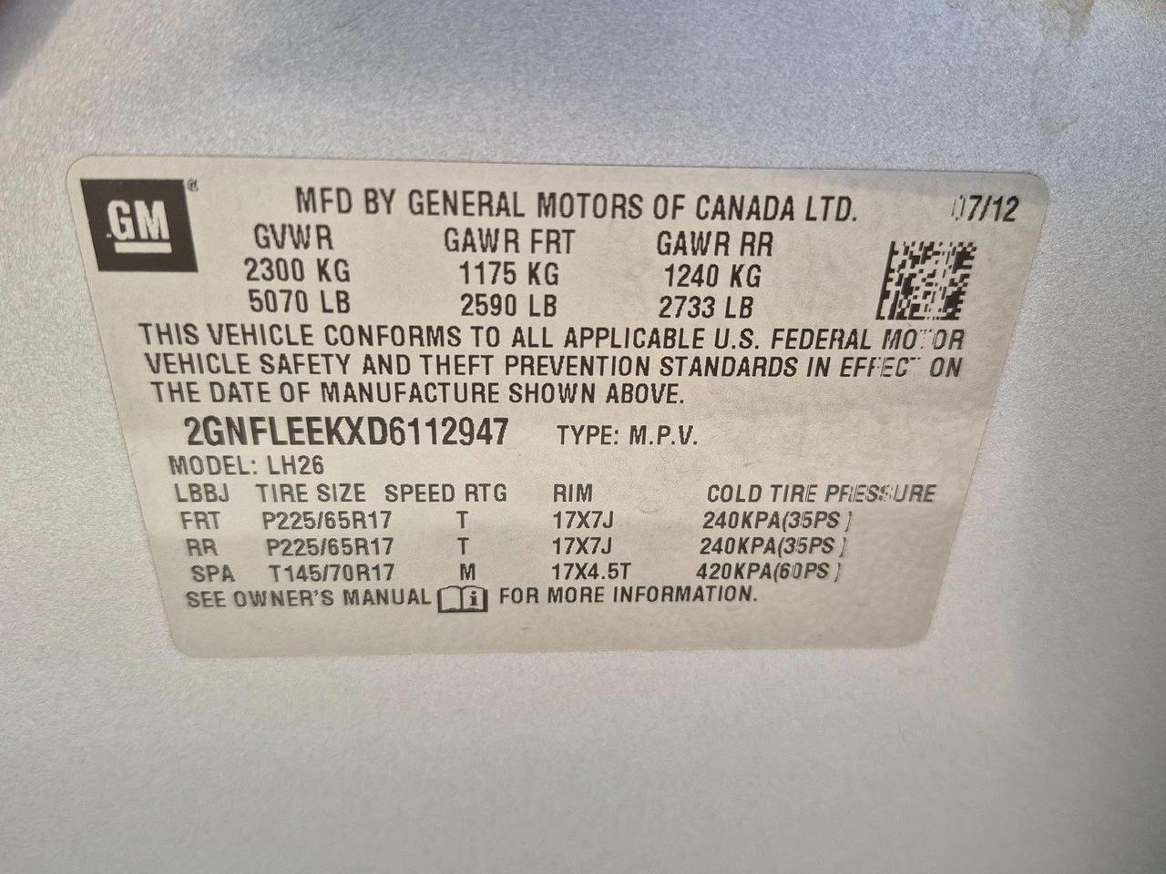2013 Chevrolet Equinox LT Roseville CA