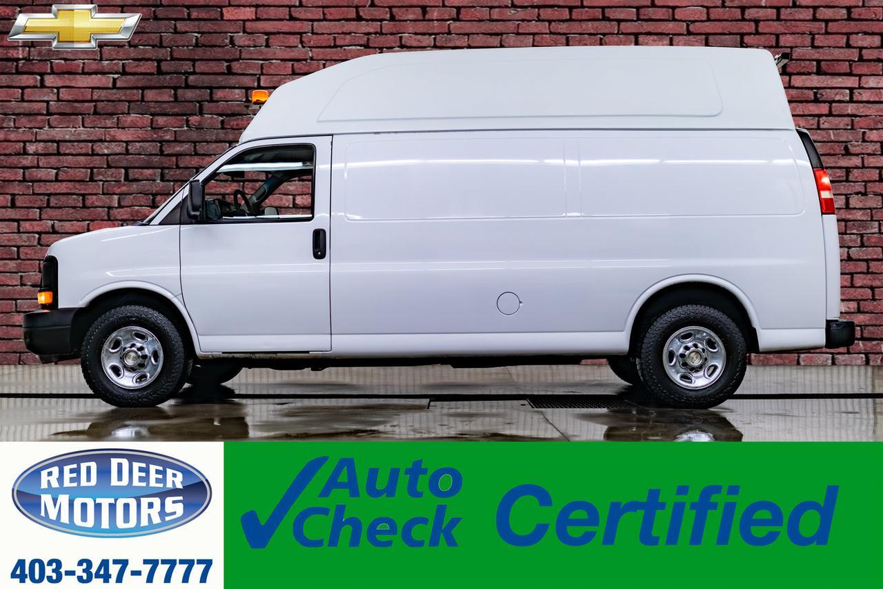 2013 Chevrolet Express 3500 Ext High Roof Cargo Van BCam