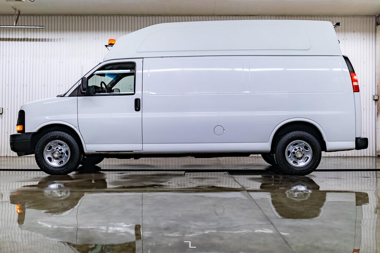 2013 Chevrolet Express 3500 Ext High Roof Cargo Van BCam Red Deer AB