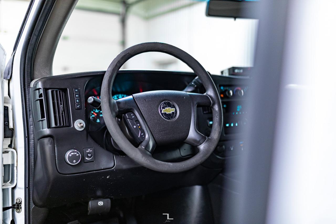 2013 Chevrolet Express 3500 Ext High Roof Cargo Van BCam Red Deer AB
