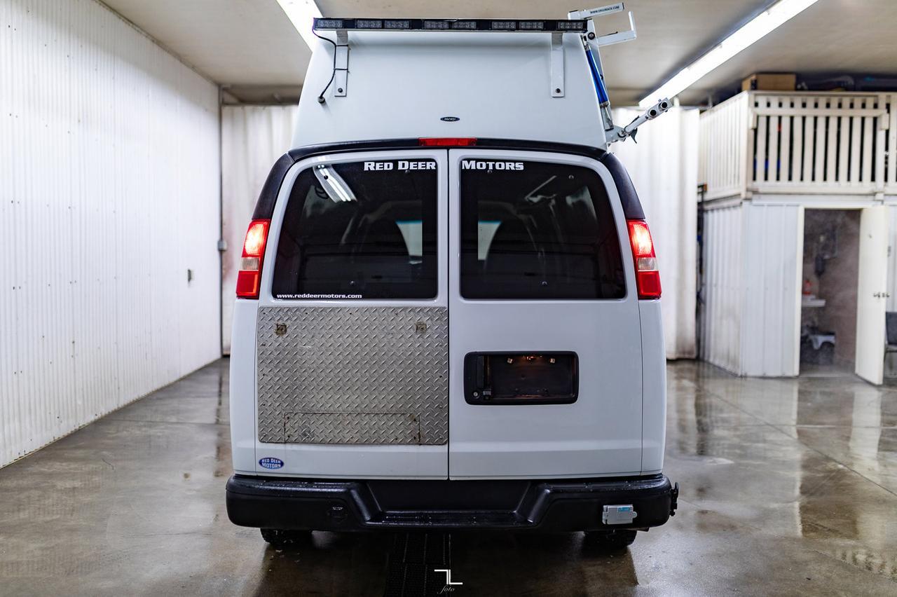 2013 Chevrolet Express 3500 Ext High Roof Cargo Van BCam Red Deer AB