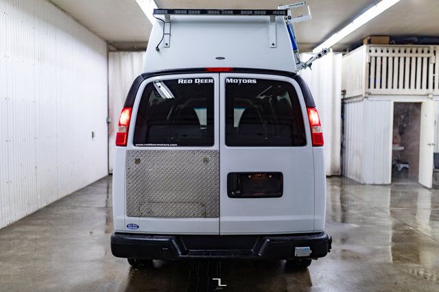 2013 Chevrolet Express 3500 Ext High Roof Cargo Van BCam Red Deer AB