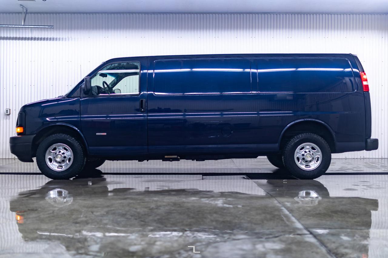 2013 Chevrolet Express 3500 Extended Cargo Van Diesel Red Deer AB